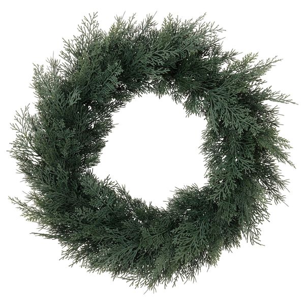 Искусственный венок СМИККА, д/дома/улицы, кедр (60 см) - фото 1