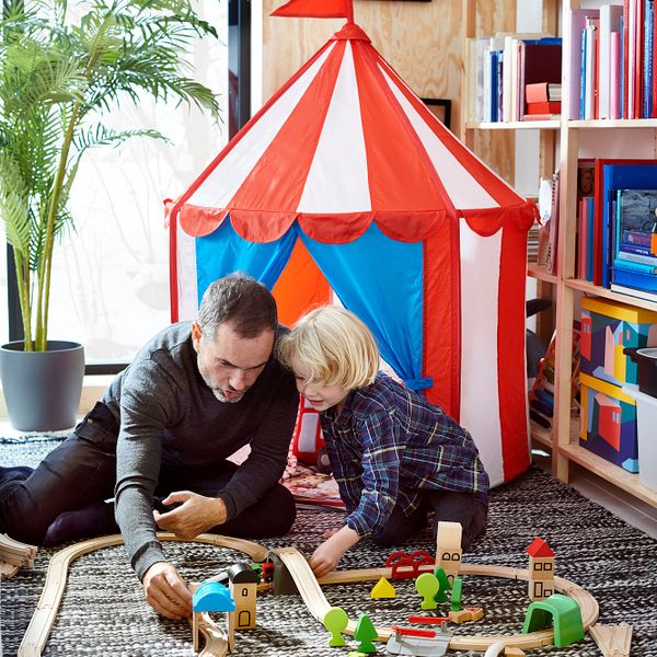 Железная дорога, 50 предмета IKEA LILLABO ЛИЛЛАБУ 203.627.93 - фото 5