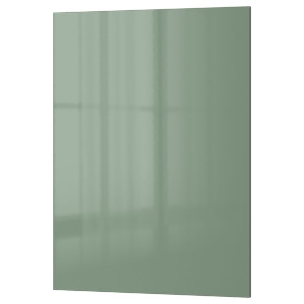 Дверь КАЛЛАРП, глянцевый светло-зеленый - фото 1