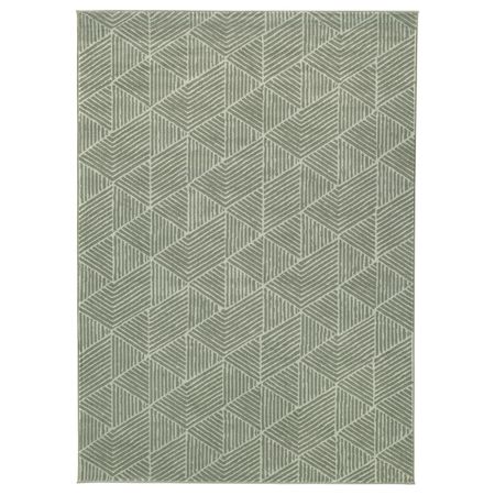 Ковер, короткий ворс, зеленый 170x240 см IKEA STENLILLE СТЕНЛИЛЛЕ 903.976.66