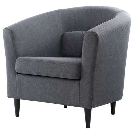 Кресло, Книса серый IKEA TULLSTA ТУЛЬСТА 404.854.15