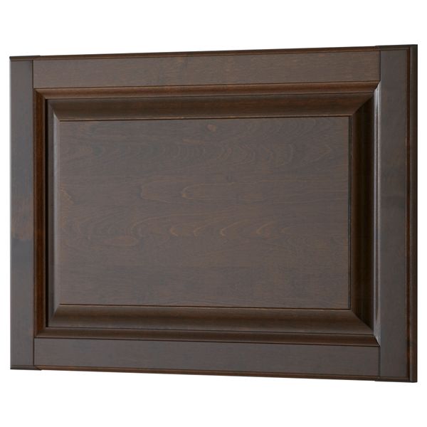 Фронтальная панель ящика ДАЛАРНА, темно-коричневый - схема-чертеж с размерами