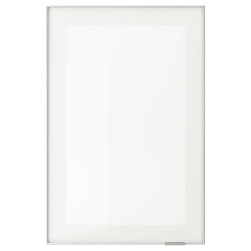 Стеклянная дверь, матовое стекло/алюминий 40x60 см IKEA JUTIS ЮТИС 603.873.48 - фото 1