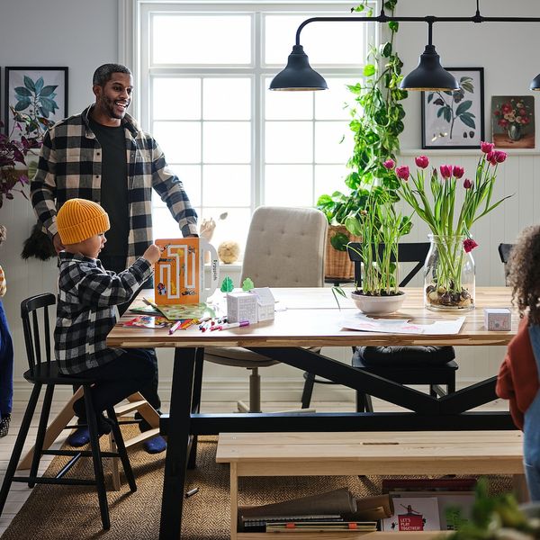 Детский стул, черный IKEA AGAM АГАМ 504.670.72 - фото 8