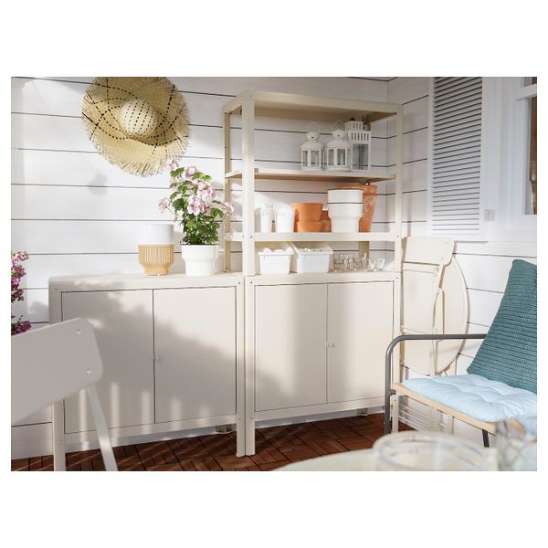 Шкаф для/дома/сада, бежевый 80x81 см IKEA KOLBJÖRN КОЛЬБЬЁРН 104.093.00 - фото 3