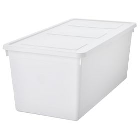 SOCKERBIT Контейнер с крышкой - белый 38x76x30 см