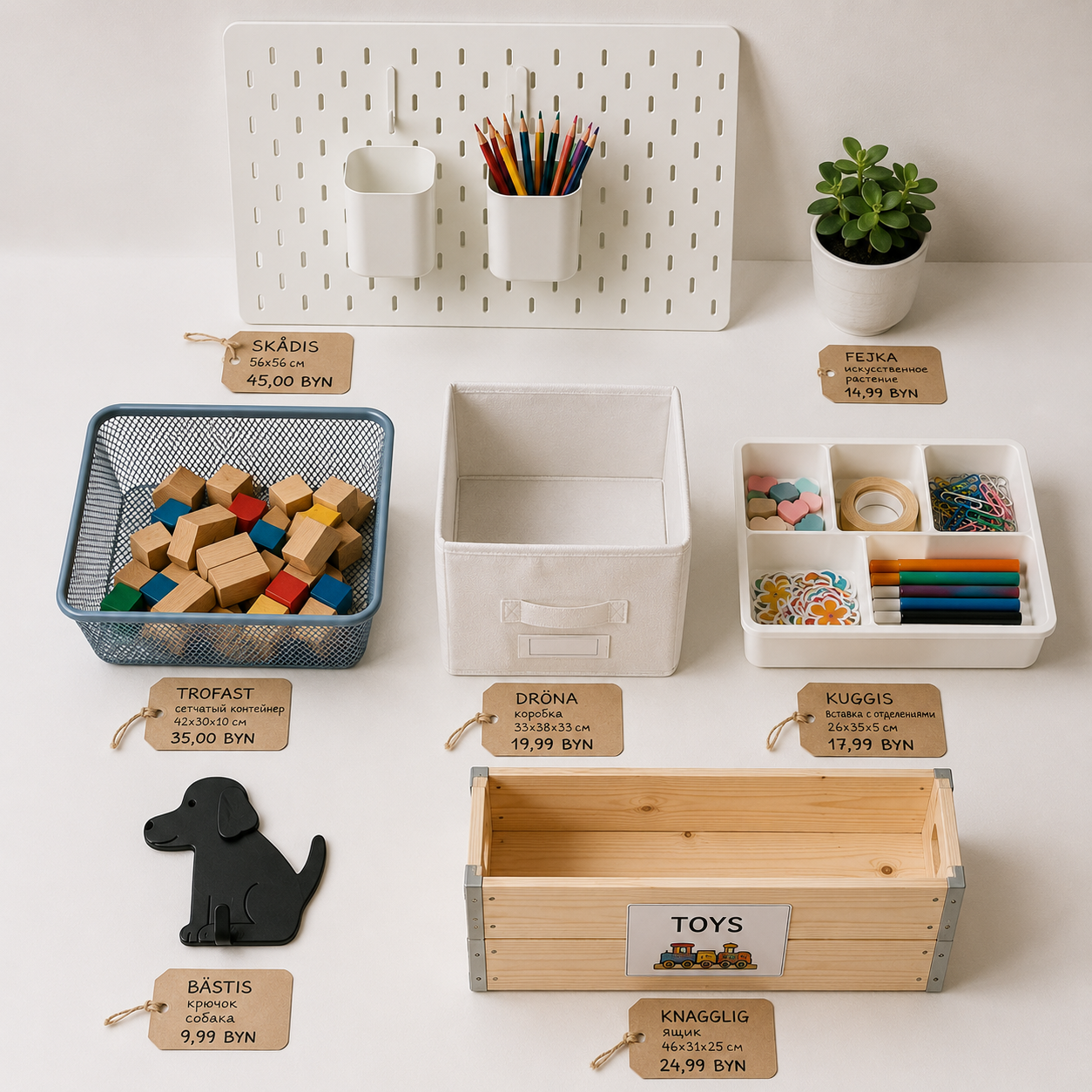 Коллекция из 7 товаров IKEA для ADHD-friendly дома