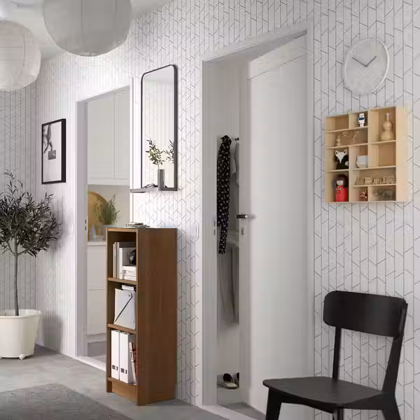 BILLY Стеллаж - коричневый под грецкий орех 40x28x106 см - фото 3