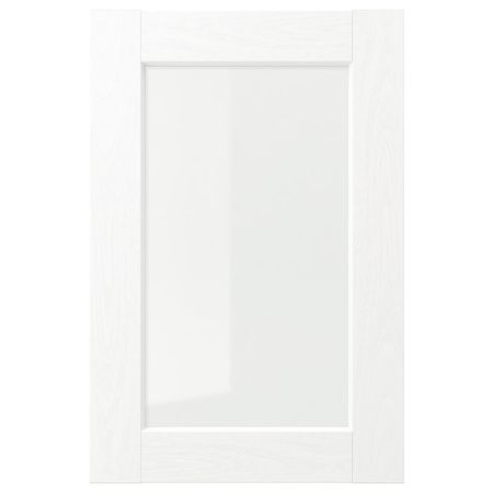 ENKÖPING Стеклянная дверь - белый под дерево 40x60 см