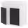 METOD Шкаф для мойки ТАЛЛШЁН - белый/Nickebo матовый антрацит 80x60 см