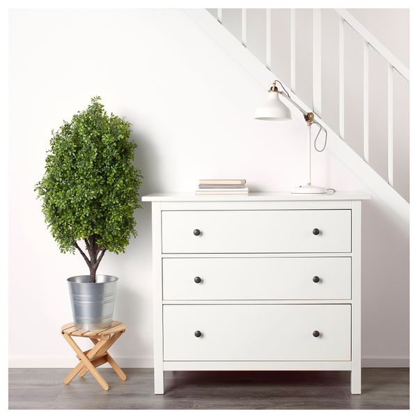 Искусственное растение в горшке ФЕЙКА, д/дома/улицы, самшит (21 см) - схема-чертеж с размерами