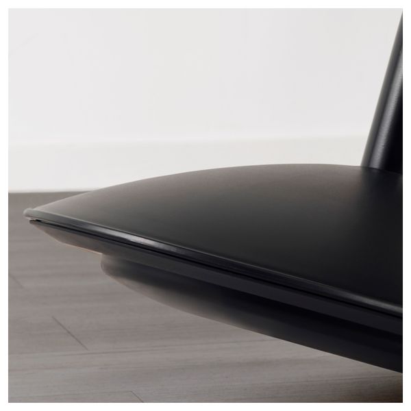 Высокий табурет НИЛЬС-ЭРИК, черный, Висле черный - фото 5