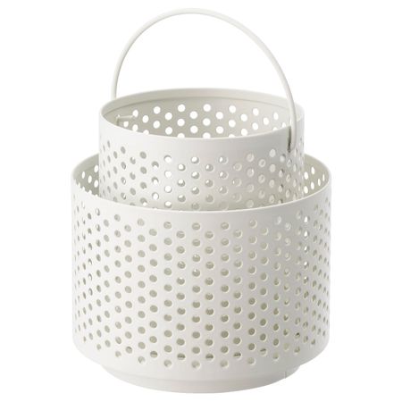 Фонарь для греющей свечи, белый 10 см IKEA BEHÄRSKA БЕГЕРСКА 504.432.79