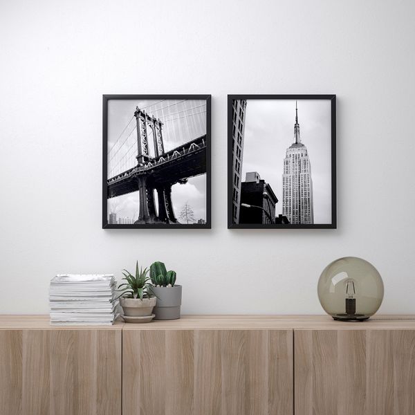 Постер, Символы города I, 40x50 см IKEA DRÖMBILD ДРЁМБИЛЬД 904.360.45 - фото 3