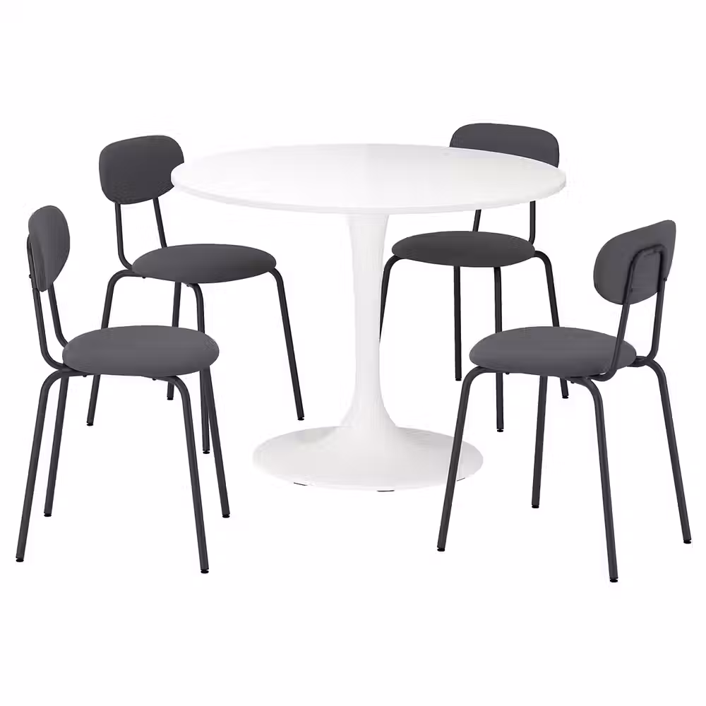 DOCKSTA / SANDSBERG Стол и 4 стула - фото 1