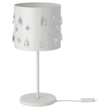 Лампа настольная СЕДИМЕНТ, металлический белый