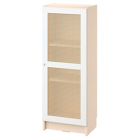 Стеллаж с дверью, под березу, 40x30x106 см IKEA BILLY БИЛЛИ, HÖGADAL 895.624.93