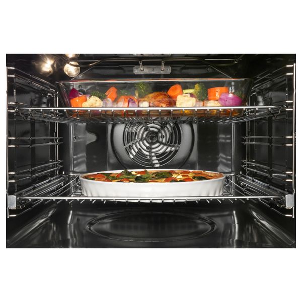 Духовка/пиролитическая самоочистка ГРЭНСЛЁС, белый с оттенком - фото 6