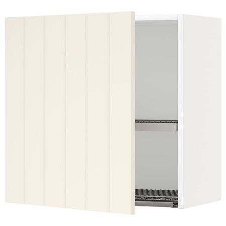 Шкаф навесной с сушкой, белый/Хитарп белый с оттенком 60x60 см IKEA METOD МЕТОД 392.265.07