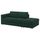 3-местный диван ВИМЛЕ, с открытым торцом, Гуннаред темно-зеленый