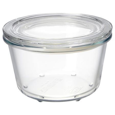 Контейнер для продуктов с крышкой, стекло 600 мл IKEA IKEA 365+ ИКЕА/365+ 492.796.56