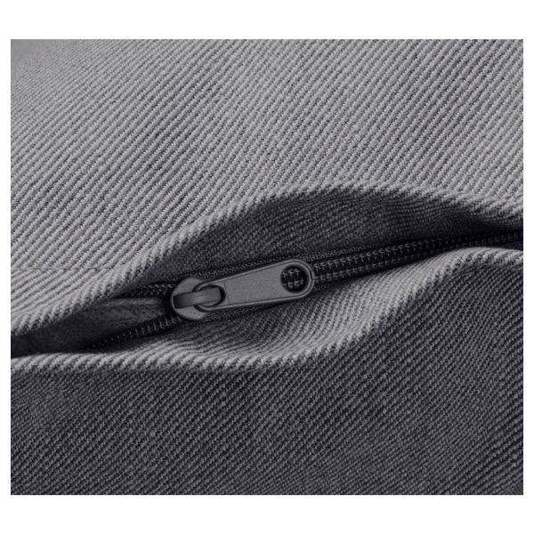 Диван-кровать 3-местный ХОЛЬМСУНД, Нордвалла классический серый - схема-чертеж с размерами