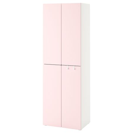 Гардероб, 60x57x181 cm IKEA PLATSA ПЛАТСАA ПЛАТСА, SMÅSTAD СМОСТАД 594.304.56