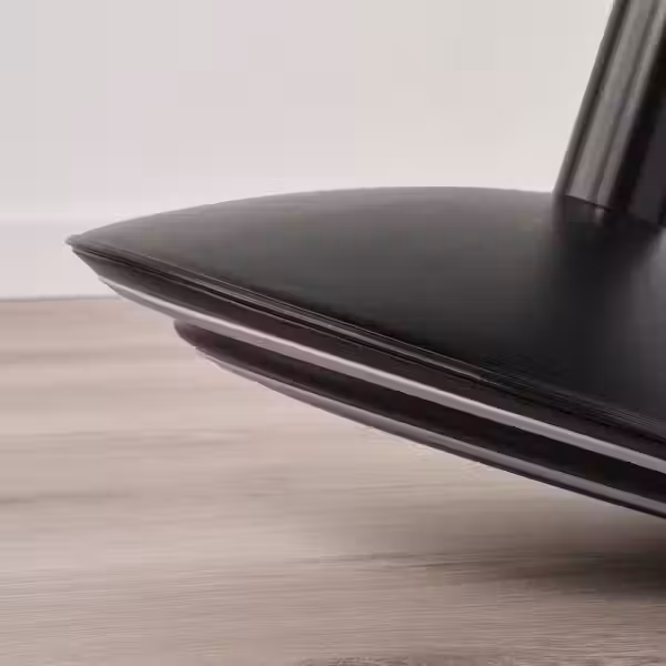 NILSERIK Высокий табурет - чёрный/Vissle темно-серый - схема-чертеж с размерами