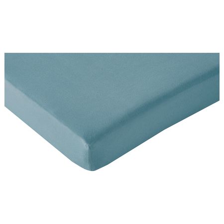 Натяжная простыня для раздвижной кровати,2шт, бирюзовый IKEA ЛЕН 504.018.87