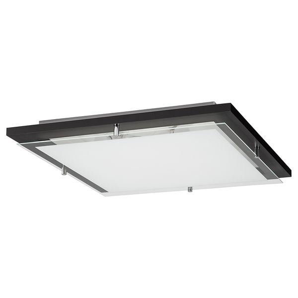 Потолочный светильник ФИФФЛАРЮД, черный - схема-чертеж с размерами