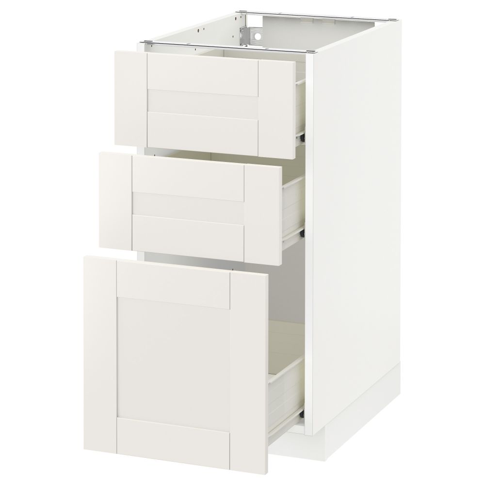 IKEA, вид спереди - схема-чертеж с размерами