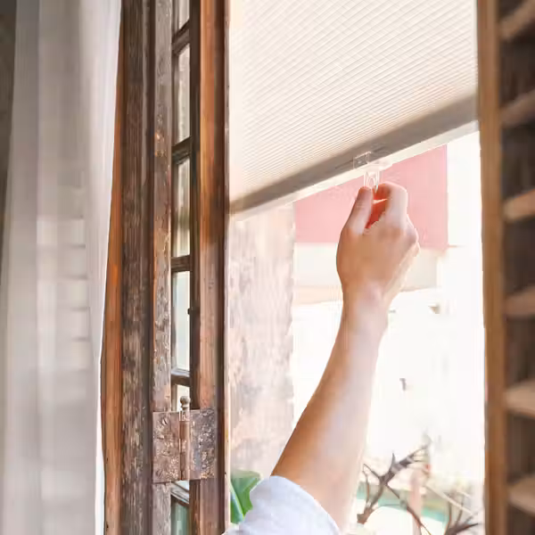 HOPPVALS Сотовые жалюзи - белый 120x155 см - фото 4