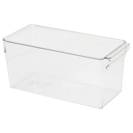KLIPPKAKTUS Контейнер для холодильника - прозрачный 32x14x14 см