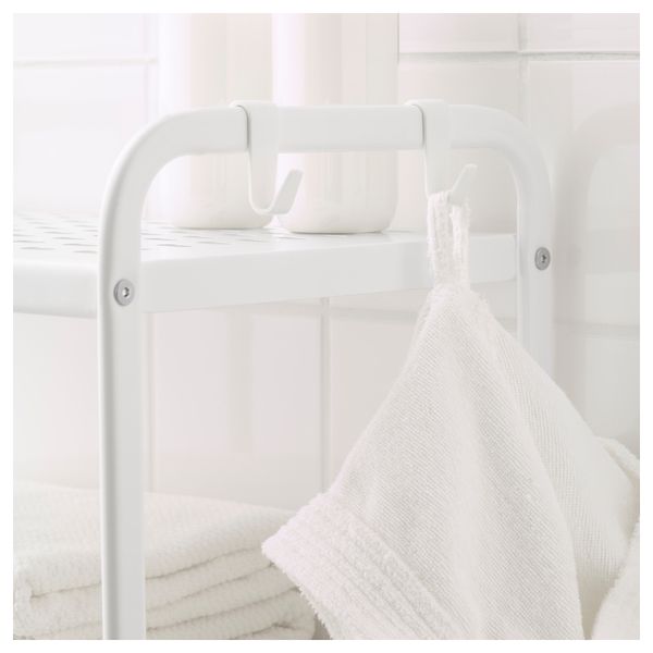 Стеллаж МУЛИГ, белый (58x34x90 см) - фото 5