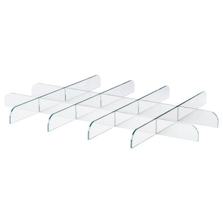 Разделитель для выдвижной полки КОМПЛИМЕНТ, прозрачный