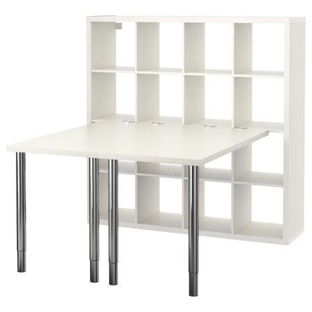 Стол, комбинация, белый 147x147x159 см IKEA KALLAX КАЛЛАКС 392.281.20