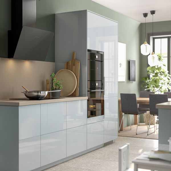 Духовка с горячим обдувом, пиролитической очисткой, приготовления на пару, ИКЕА 700 черный IKEA FINSMAKARE ФИНСМАКАРЕARE - фото 5