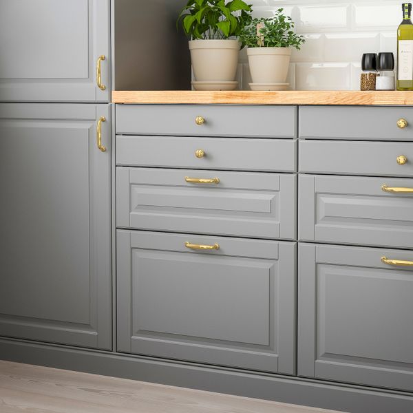 Фронтальная панель ящика, серый 80x10 см IKEA BODBYN БУДБИН 103.670.55 - фото 3