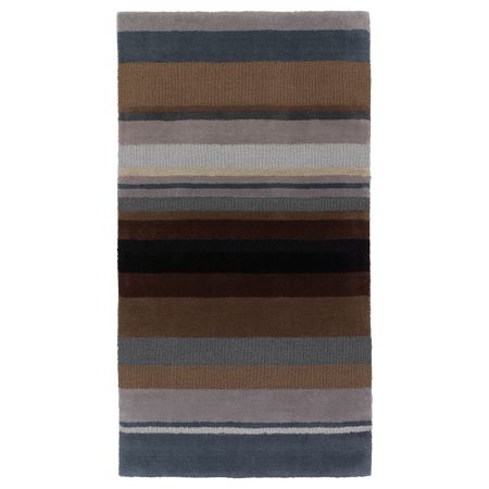 Ковер, короткий ворс СТОКГОЛЬМ, коричневый ручная работа коричневый (80x150 см)