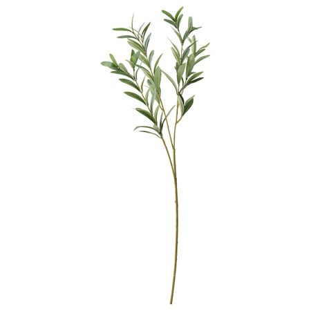 Искусственная ветка, для дома, улицы Оливковое дерево 75 см IKEA SMYCKA СМИККА 304.525.14