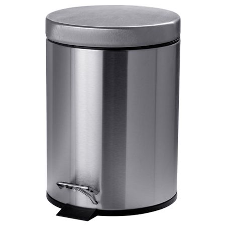 Ведро с откидной крышкой СТРАПАТС, нержавеющ сталь (5 л)