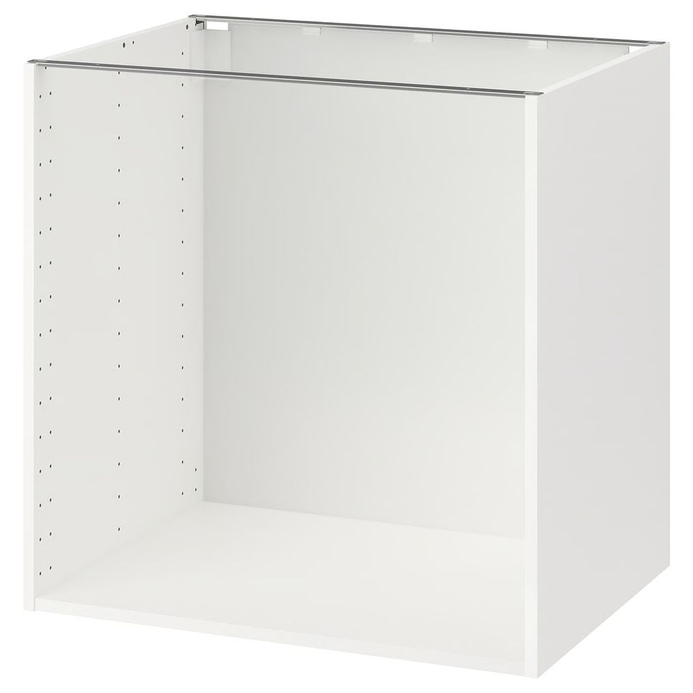 METOD Напольный шкаф - белый 80x60x80 см - схема-чертеж с размерами