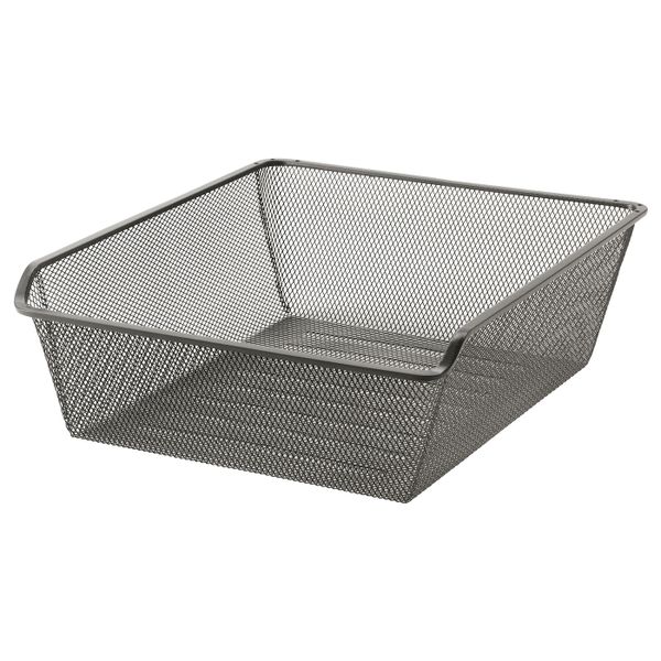 Сетчатая корзина, темно-серый 50x58 см IKEA KOMPLEMENT КОМПЛИМЕНТ 204.014.93 - фото 1