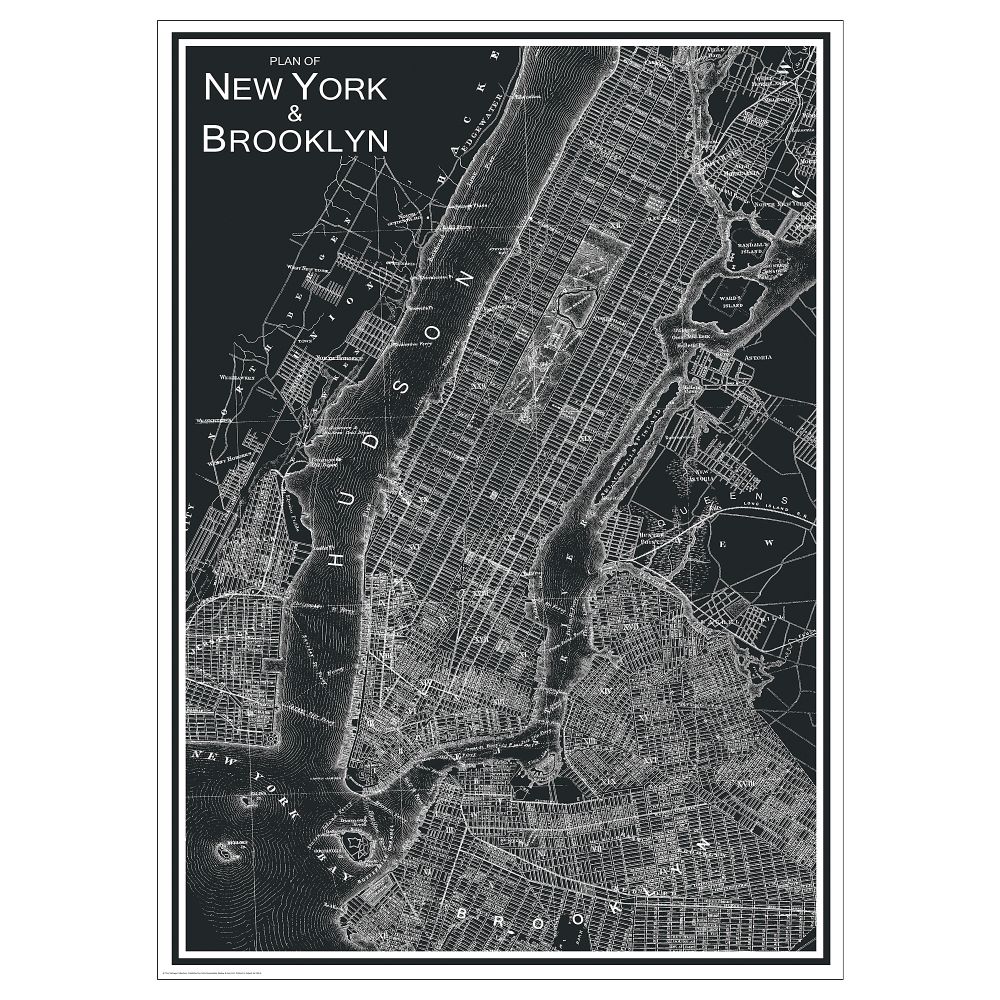 Постер, Нью-Йорк, 50x70 см IKEA DRÖMBILD ДРЁМБИЛЬД 804.358.57 - фото 1