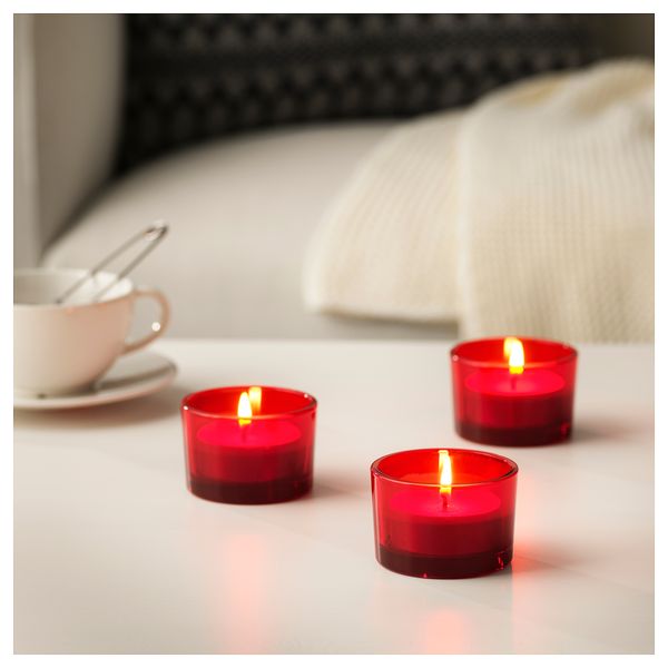 Подсвечник для греющей свечи КЛАРХЕТ, красный (5 см) - схема-чертеж с размерами