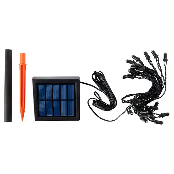 Гирлянда, 24 светодиода СОЛАРВЕТ, для сада, на солнечной батарее - фото 1