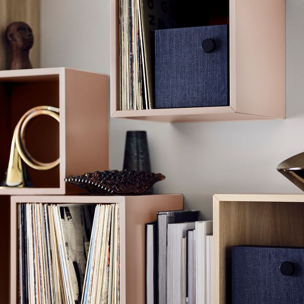 Навесной модуль, бледно-розовый 35x35x35 см IKEA EKET ЭКЕТ 894.423.73 - фото 3