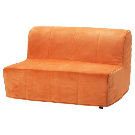 Чехол на 2-местный диван-кровать ЛИКСЕЛЕ, Хенон оранжевый