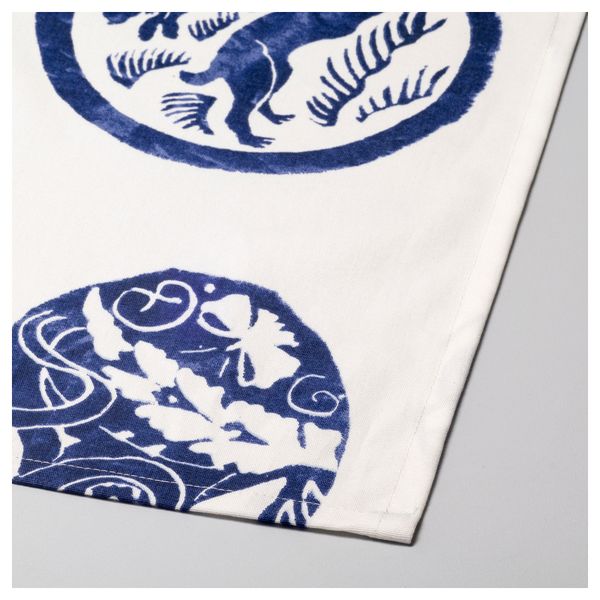 Скатерть СОММАРГЛИМ, белый (145x240 см) - схема-чертеж с размерами