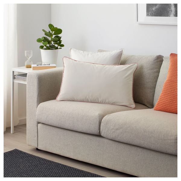 Чехол на подушку ГУЛЛИНГЕН, д/дома/улицы, бежевый (40x65 см) - фото 4